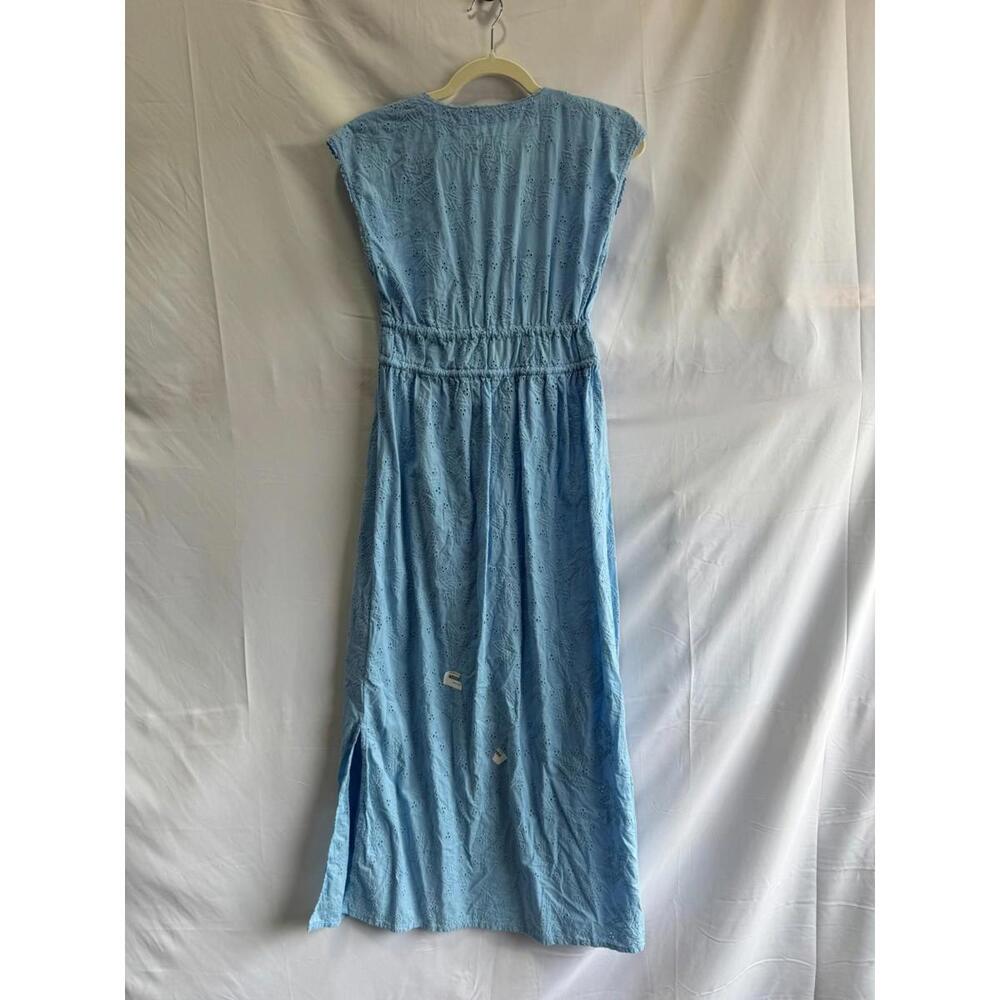 Sitano Blue Fontelina Cover Up Dress Size S As Is Condition - Picture 5 of 8